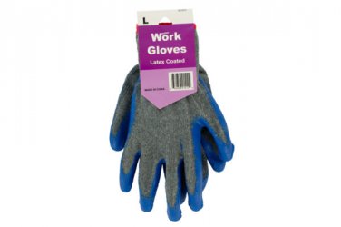Large Ladies Latex Coated Work Gloves