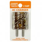 Camouflage Dual Port USB Wall Charger