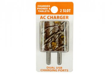 Camouflage Dual Port USB Wall Charger