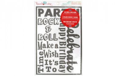 Celebrate Phrases Stencil Masks