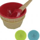 Ice Cream Bowl & Matching Spoon Set