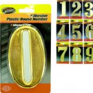 Adhesive Plastic House Numbers