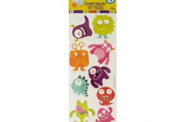 Monsterville Temporary Tattoos