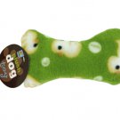 Plush Dog Bone with Rubber Duckie Print