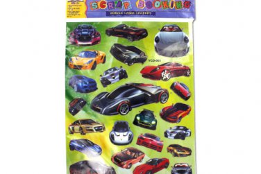 Vehicle laser stickers