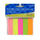 Colorful sticky note flags, 5 pads