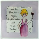 aged wine magnet