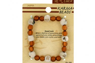 karma beads bracelet