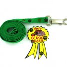 Woven Dog Leash with Paw Print