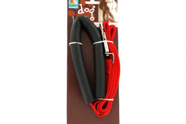 Nylon Dog Leash with Rubber Handle