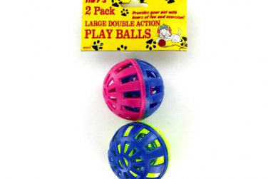 Cat Play Balls with Bells