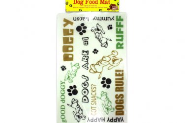 Plastic Dog Food Mat