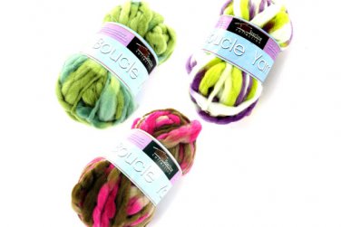 Boucle yarn (assorted colors)