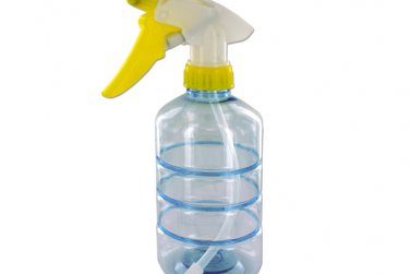 Plastic spray bottle