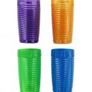 Tumbler with raised ring design