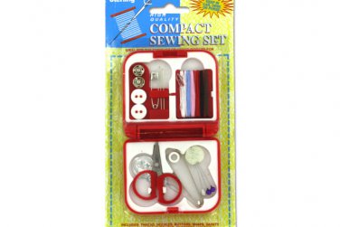 Compact Sewing Kit in Case