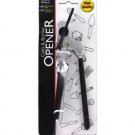 Can and bottle opener with grip handle