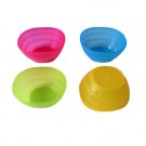 Plastic bowls, set of 4