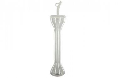 Tower Souvenir Cup with Flex Straw