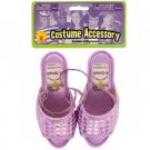 Extra Small Dress & Dazzle Girls' Lavender Sequin Dot Shoes