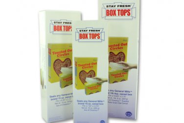 Stay Fresh Cereal Box Top Covers