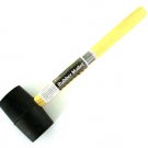 Rubber Mallet with Wood Handle
