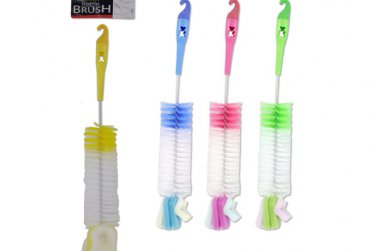 Bottle Brush with Sponge Tip
