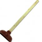 Toilet Plunger with Wooden Handle