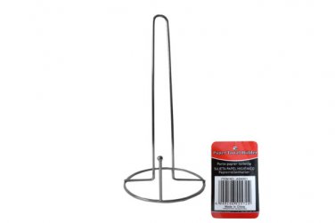 Chrome paper towel holder