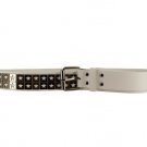 Large White Belt with Stars