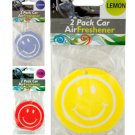 Smiley Face Car Air Freshener Set