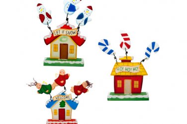Holiday Home Wood Plaque