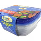 Rectangular storage containers