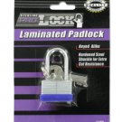 Laminated Steel Shackle Padlock with Keys