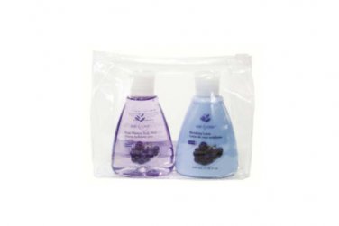 Body wash and lotion travel pack