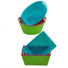 Mini tubs, 3 pack, assorted colors