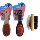 Two-sided pet brush