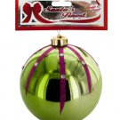 Large Christmas Jeweled Glitter Ball Ornament