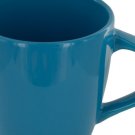 18 oz. Aqua Blue Ceramic Brazo Mug
