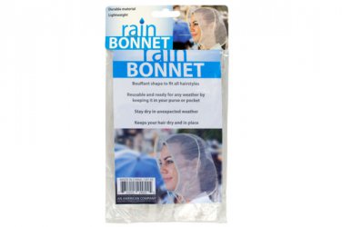 Bouffant Style Rain Bonnet