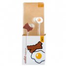 Ankit Toons Bacon & Eggs Earbuds