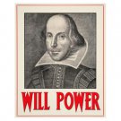 Will Power Metal Wall Sign