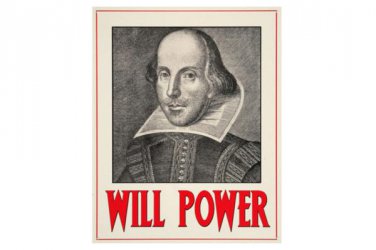Will Power Metal Wall Sign