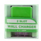Fashion Neon 2 Slot USB Wall Charger
