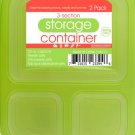 3-Section Food Storage Container Set