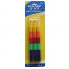 Multi-point crayons, 6 pack