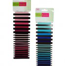 Colored elastic hair bands