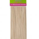 Skinny Natural Wood Craft Sticks