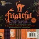 Frightful Paper & Punch-Out Tablet with Glitter Accents