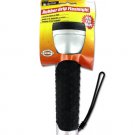 Rubber grip flashlight
